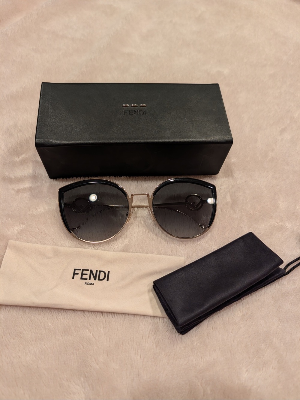 Fendi Women's 58mm Metal Butterflys Sunglasses